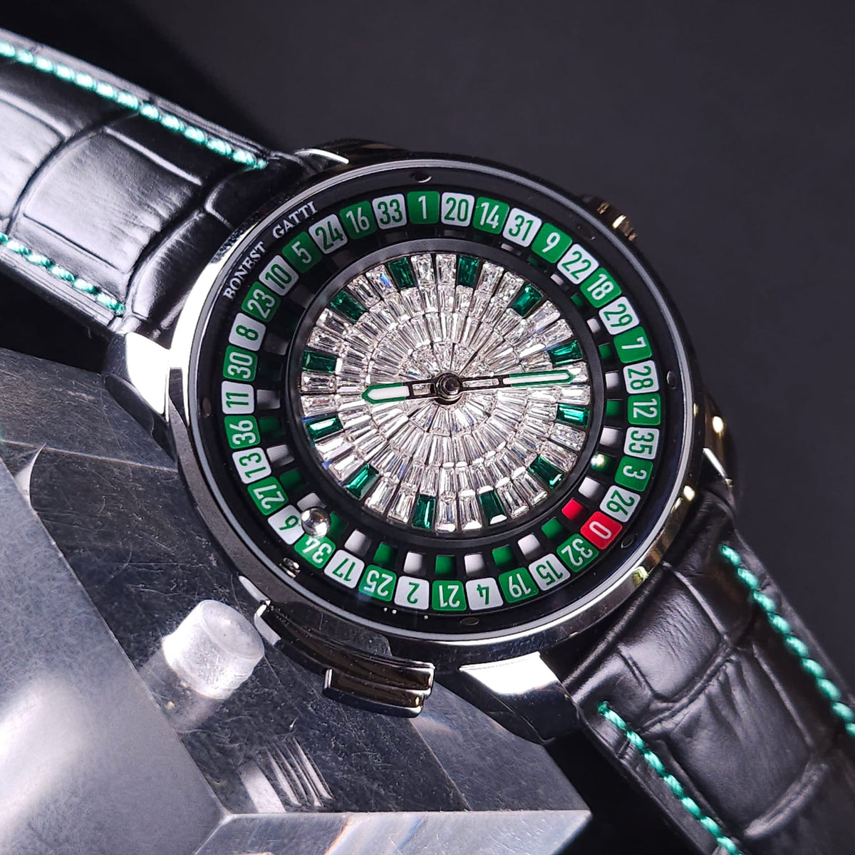 Bonest Gatti BG8004 輪盤機械錶