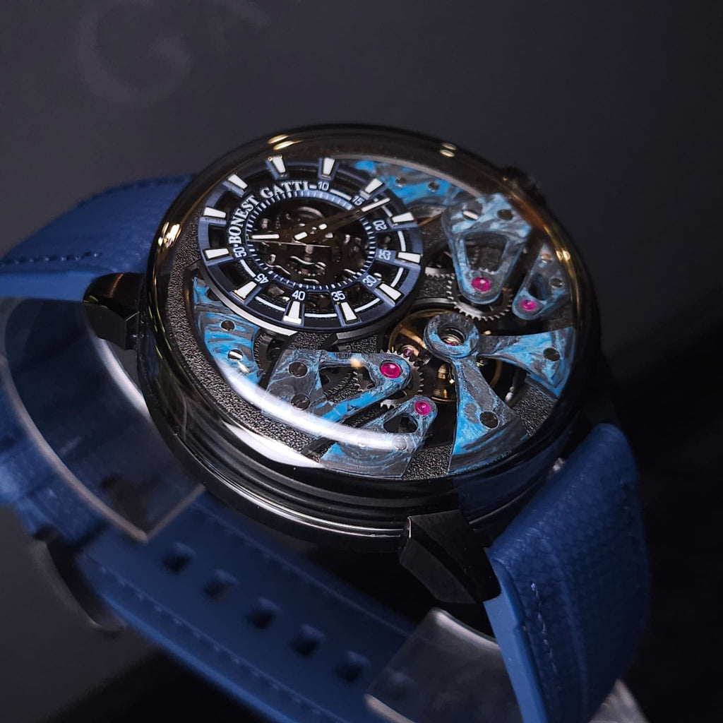 Bonest Gatti BG4002 碳纖夜光錶盤自動機械錶