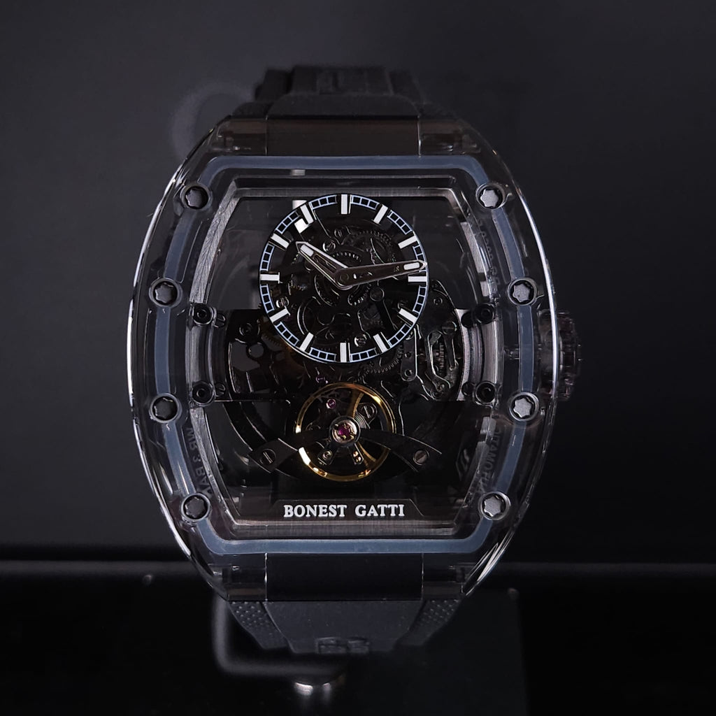 Bonest Gatti BG6005 k9水晶殼機械錶