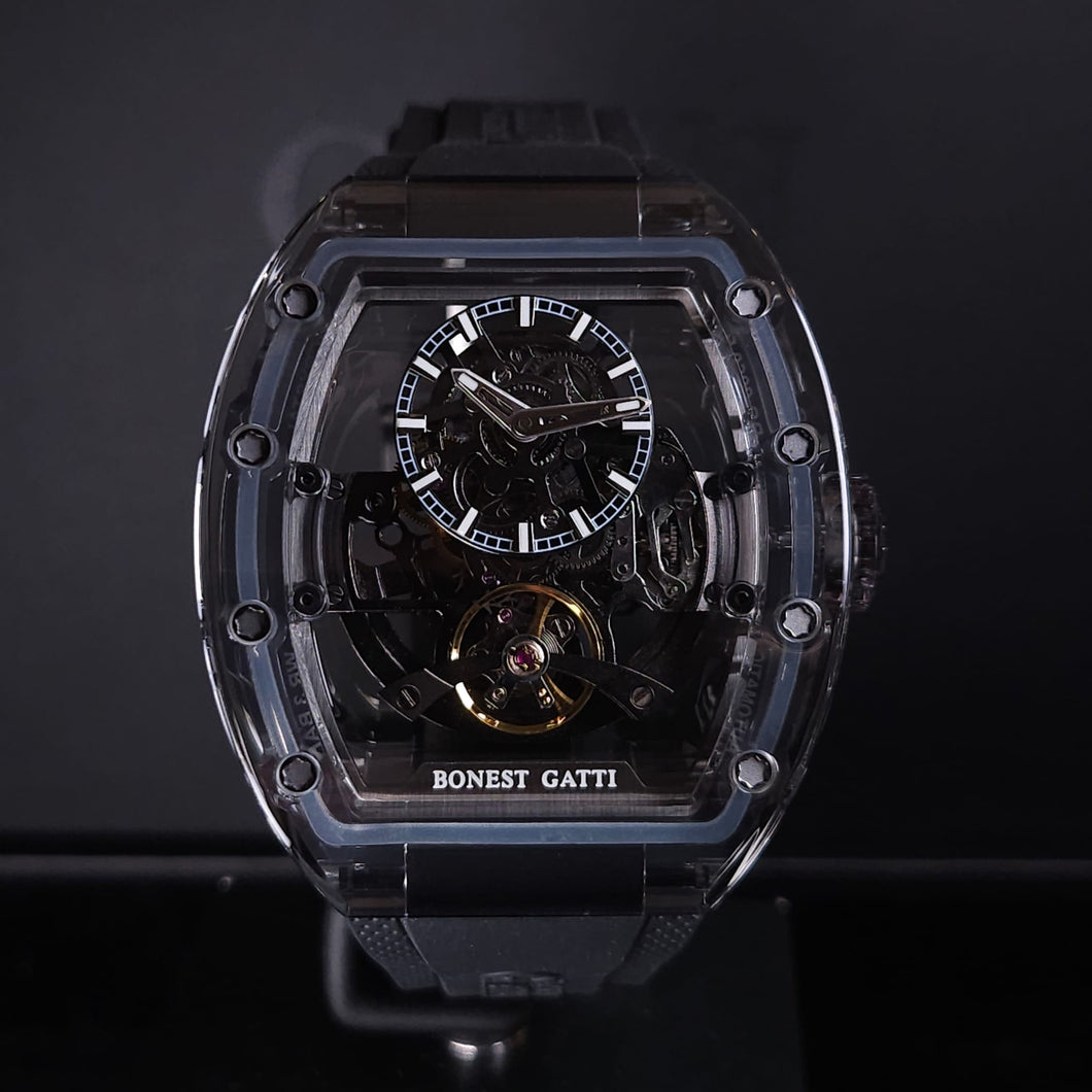 Bonest Gatti k9水晶殼機械錶