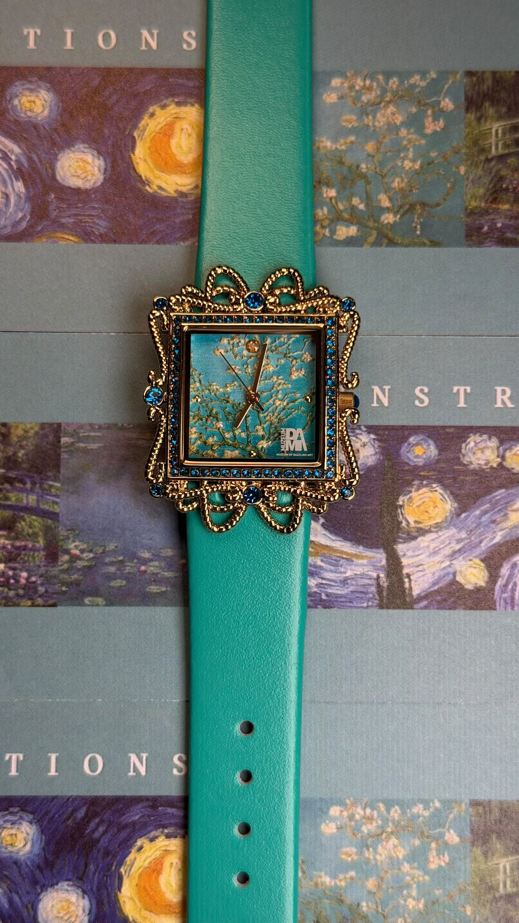 Van Gogh 梵高【杏花盛開】系列女裝石英錶