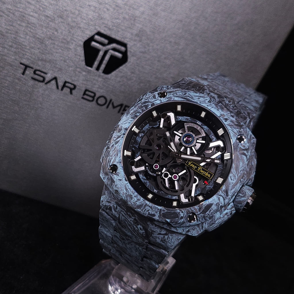Tsar Bomba TB8401CF 碳纖自動機械錶