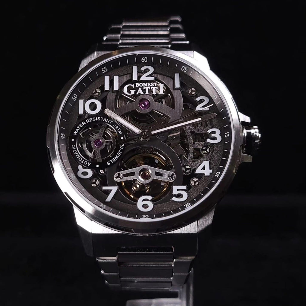 Bonest gatti BG8010 透視自動錶