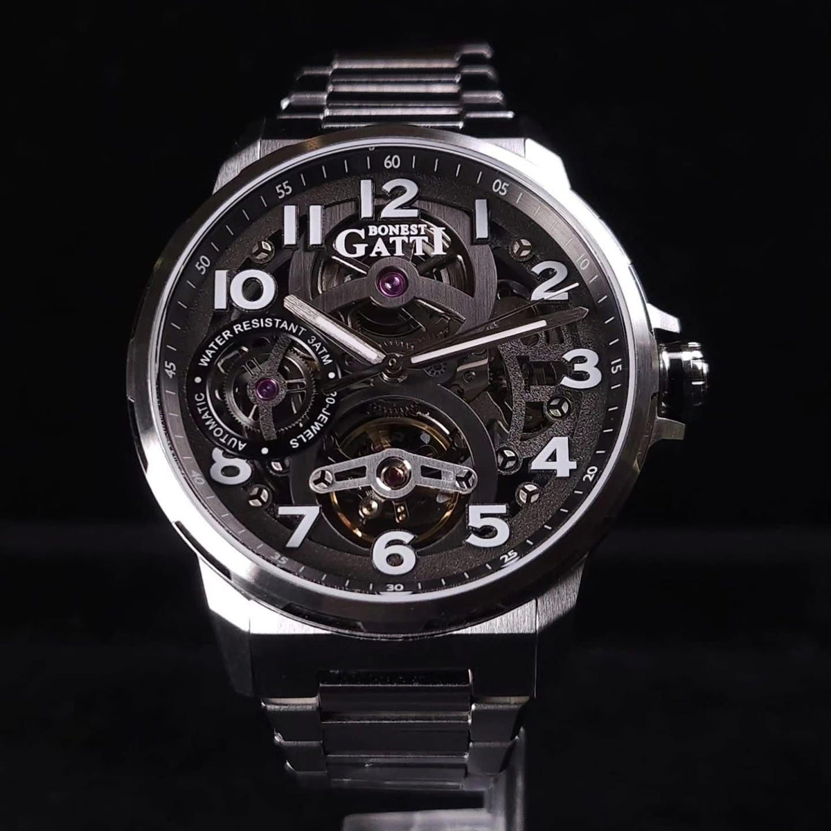 Bonest gatti BG8010 透視自動錶