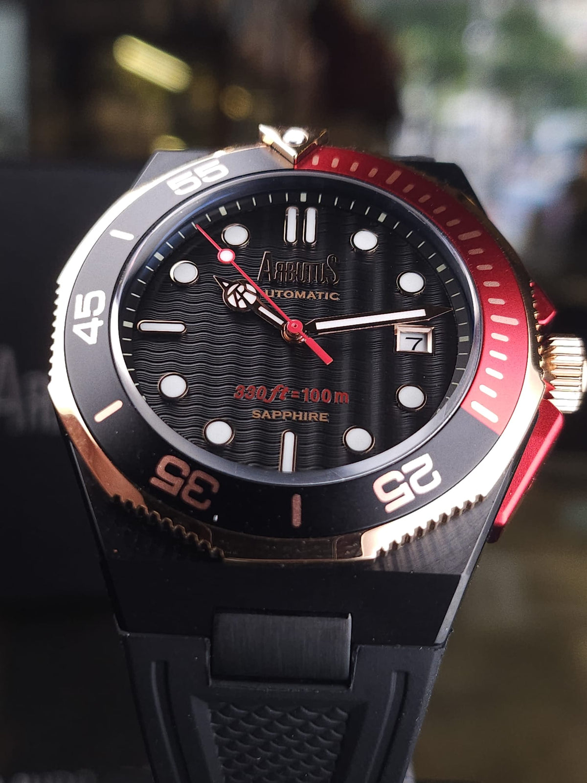 Arbutus最新Ammonite系列自動機械錶