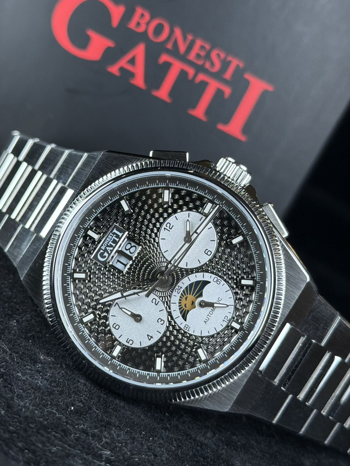 Bonest Gatti BG8006 多功能自動機械錶