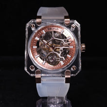 將圖片載入圖庫檢視器 Oblvlo水晶殼透視自動機械錶
