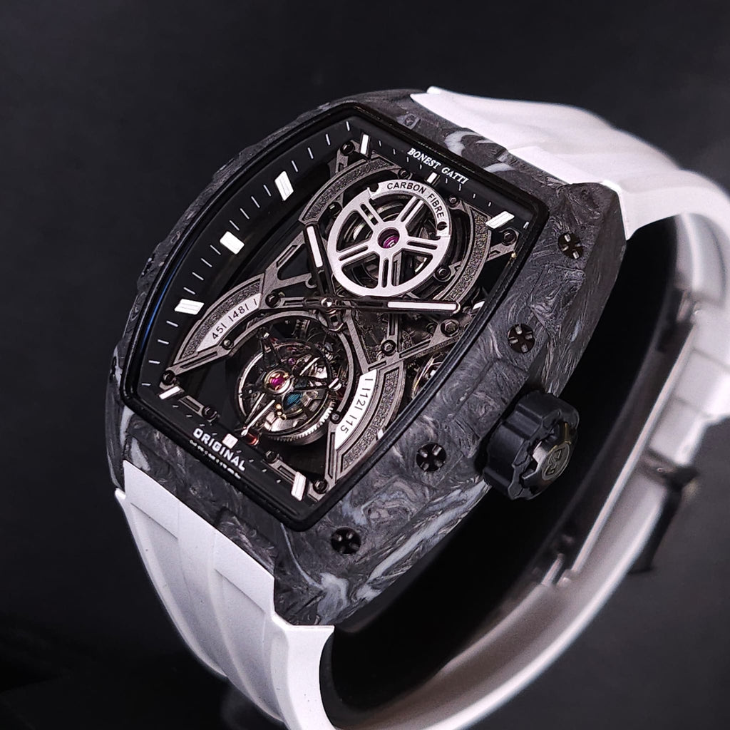 Bonest gatti BG7003 碳纖酒桶型陀飛輪