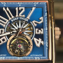將圖片載入圖庫檢視器 Reef Tiger方型自動機械錶
