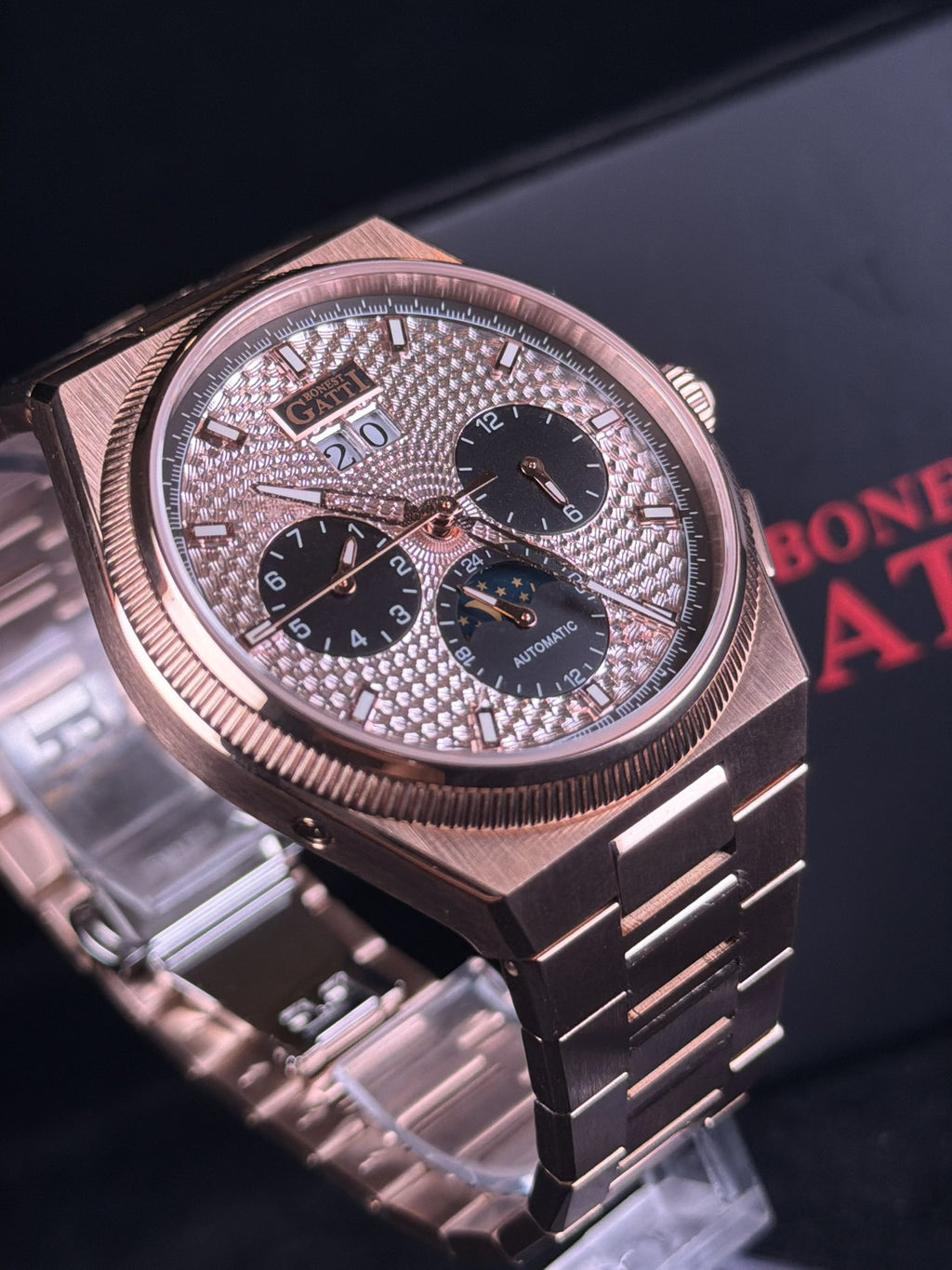 Bonest Gatti BG8006 多功能自動機械錶