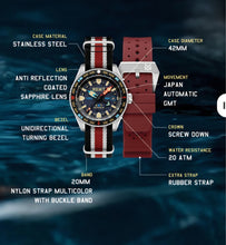 將圖片載入圖庫檢視器 RGMT Dragoon GMT系列自動機械錶
