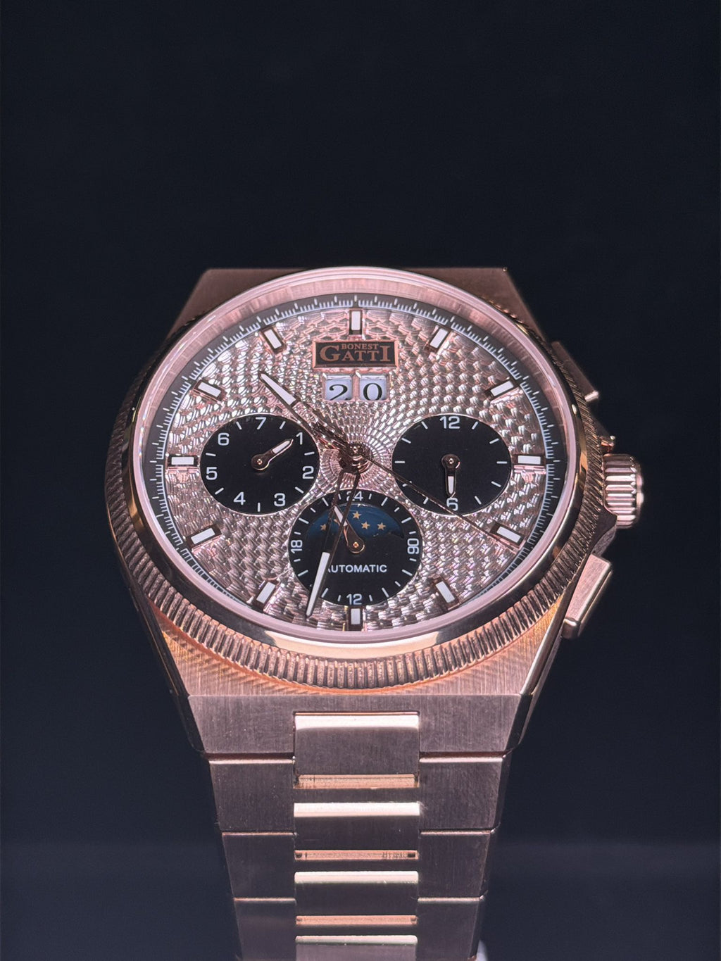 Bonest Gatti BG8006 多功能自動機械錶