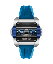 將圖片載入圖庫檢視器 Nubeo Fluid Motion系列滾筒自動機械錶
