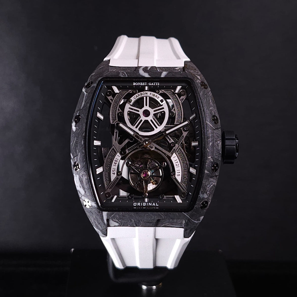 Bonest gatti BG7003 碳纖酒桶型陀飛輪