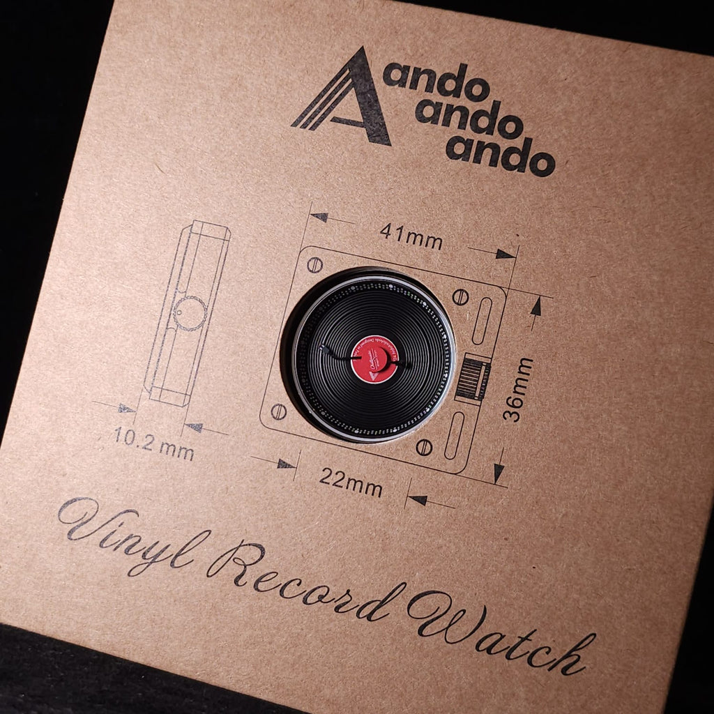 AndoAndoAndo黑膠設計自動機械錶