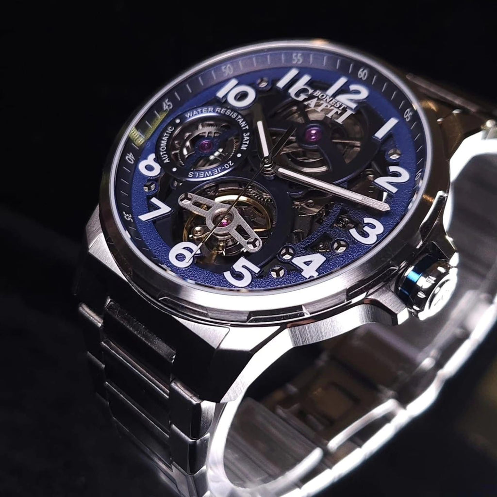Bonest gatti BG8010 透視自動錶