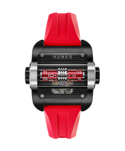 將圖片載入圖庫檢視器 Nubeo Fluid Motion系列滾筒自動機械錶
