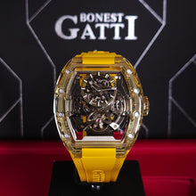 Load image into Gallery viewer, Bonest Gatti k9水晶殼機械錶
