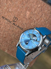 將圖片載入圖庫檢視器 NORDIZ MARINE月相極光自動機械錶
