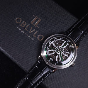 Oblvlo supermarket wheels系列自動機械錶
