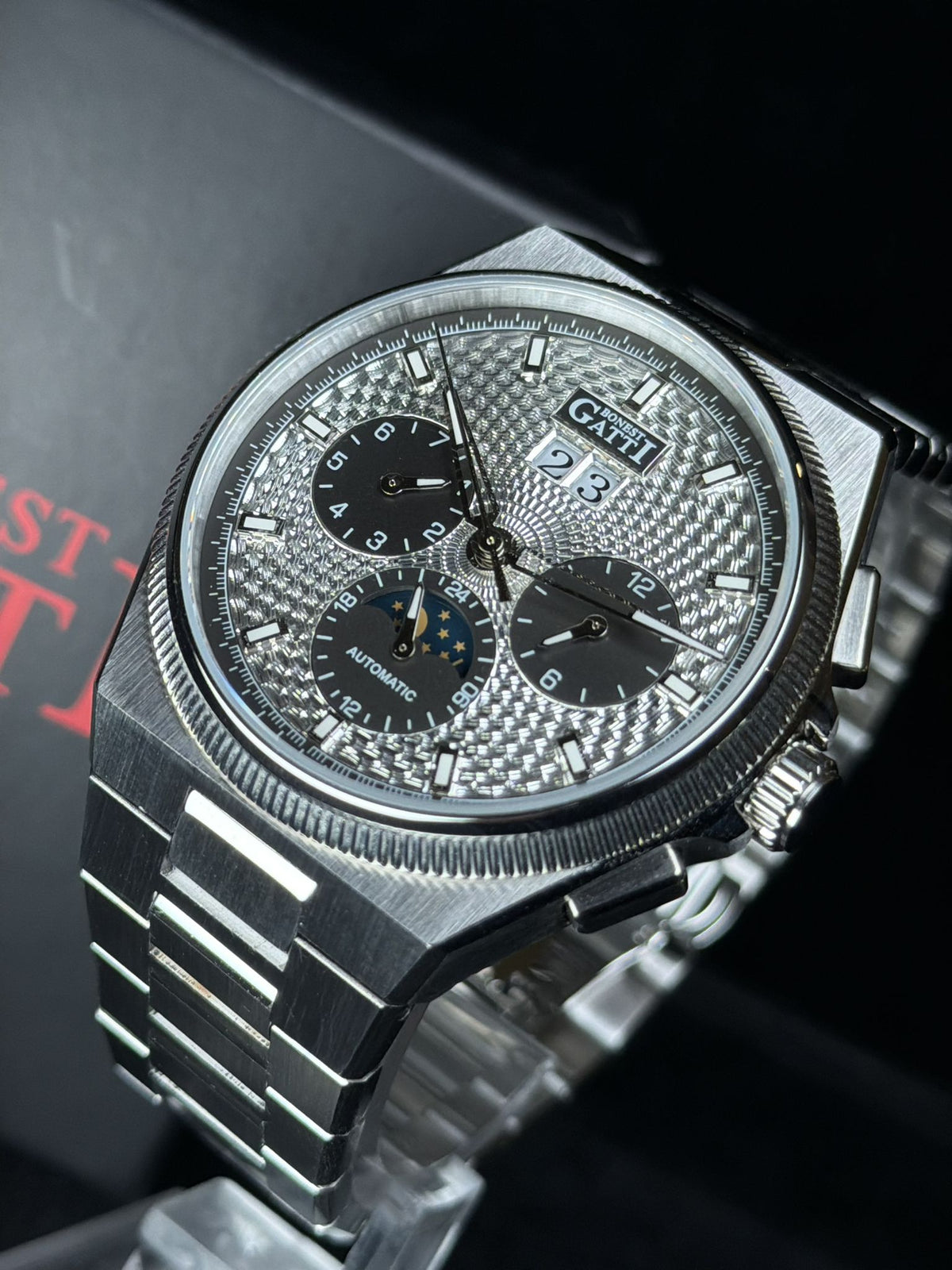 Bonest Gatti BG8006 多功能自動機械錶