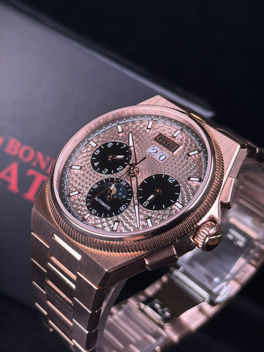 Bonest Gatti BG8006 多功能自動機械錶