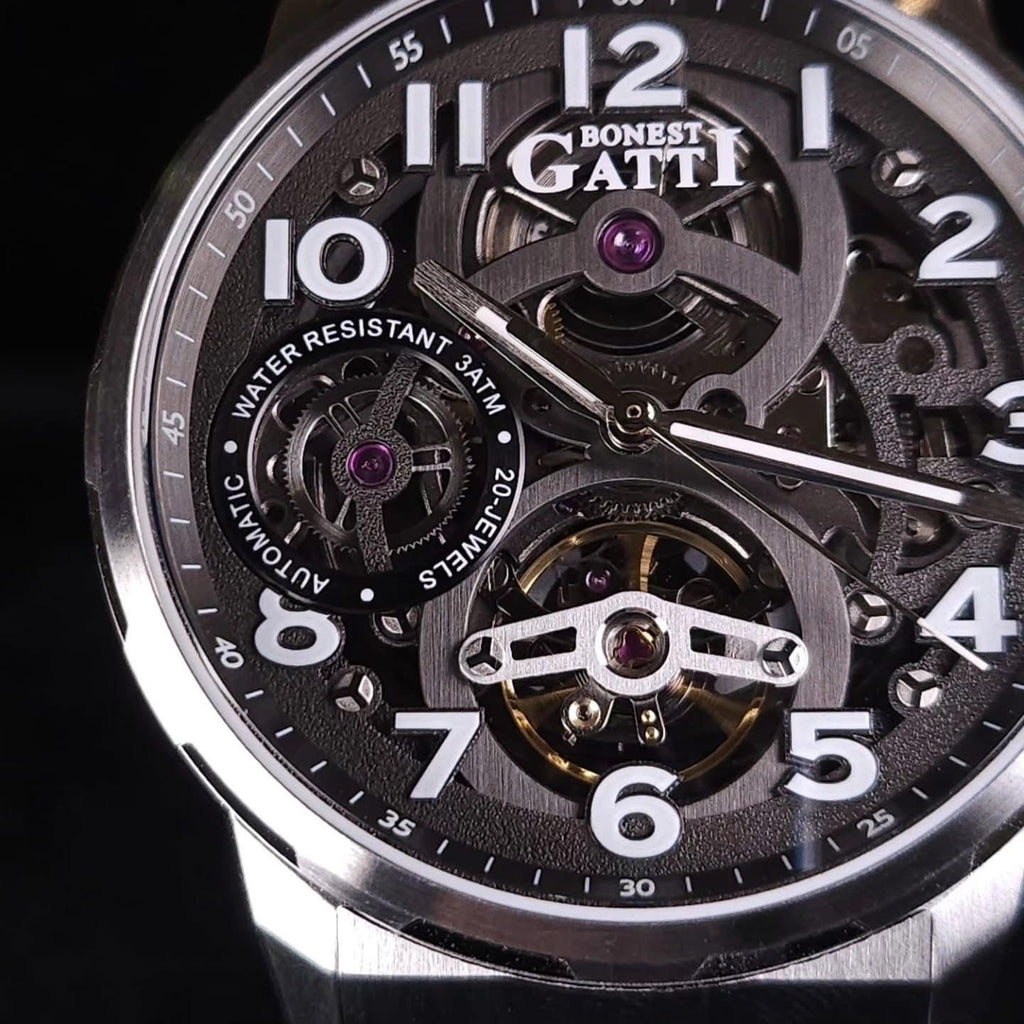 Bonest gatti BG8010 透視自動錶