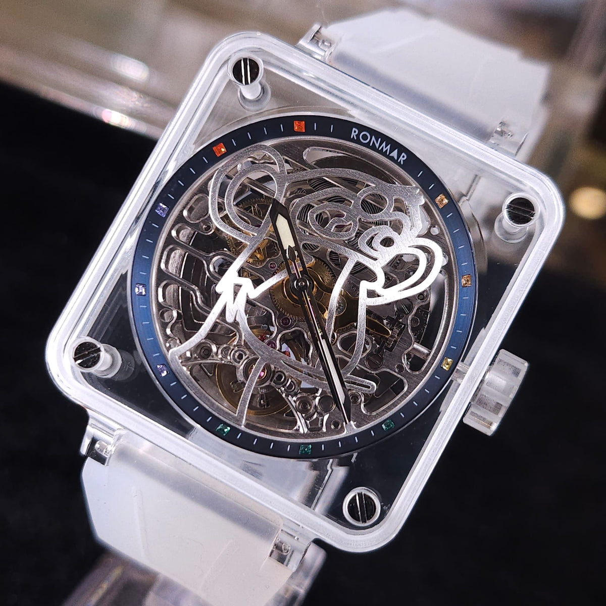 RONMAR X BAYC K9水晶殼機械錶