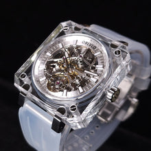 將圖片載入圖庫檢視器 Oblvlo水晶殼透視自動機械錶
