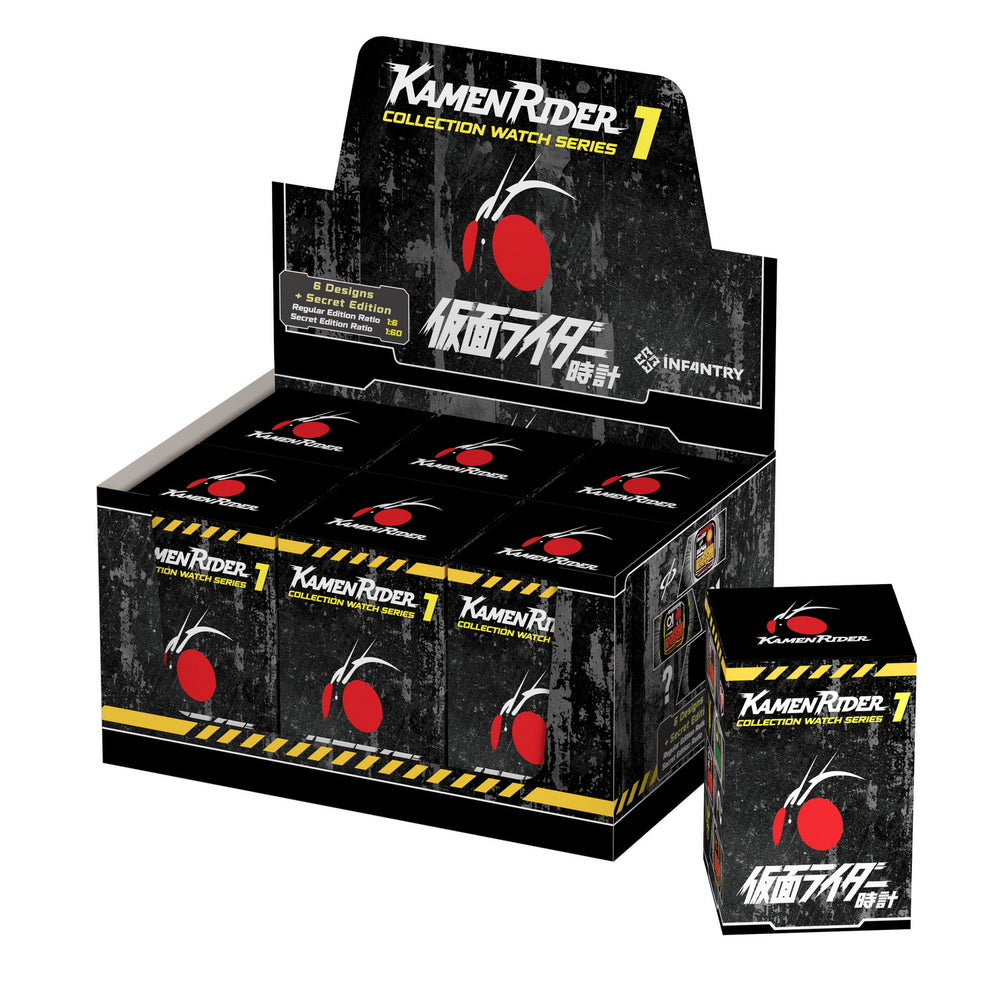 ●再販現貨●Infantry X Kamen Rider系列盲盒跳字錶第一代