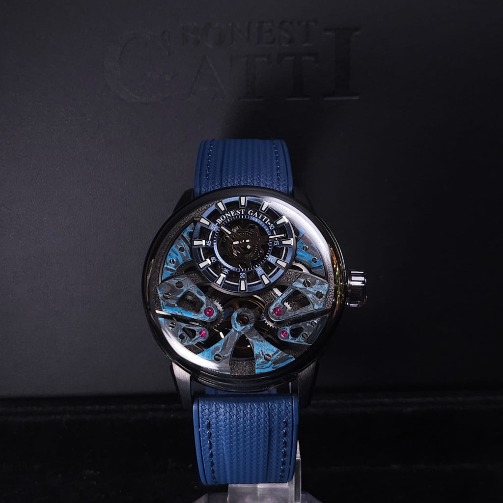 Bonest Gatti BG4002 碳纖夜光錶盤自動機械錶