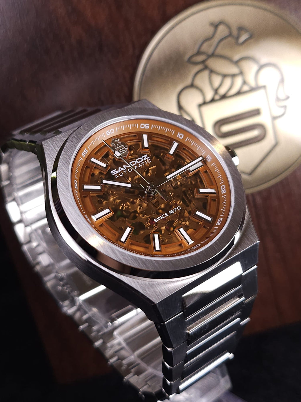 Sandoz山度士最新系列自動機械錶