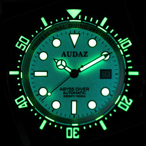 新色到著Audaz ABYSS DIVER深潛系列自動機械錶