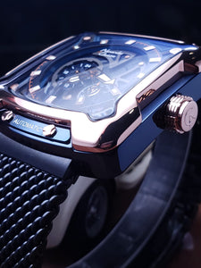 Alexandre Christie方型自動機械錶