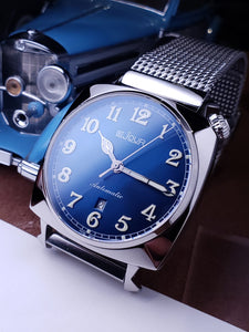 Le Jour Heritage方形懷舊機械錶
