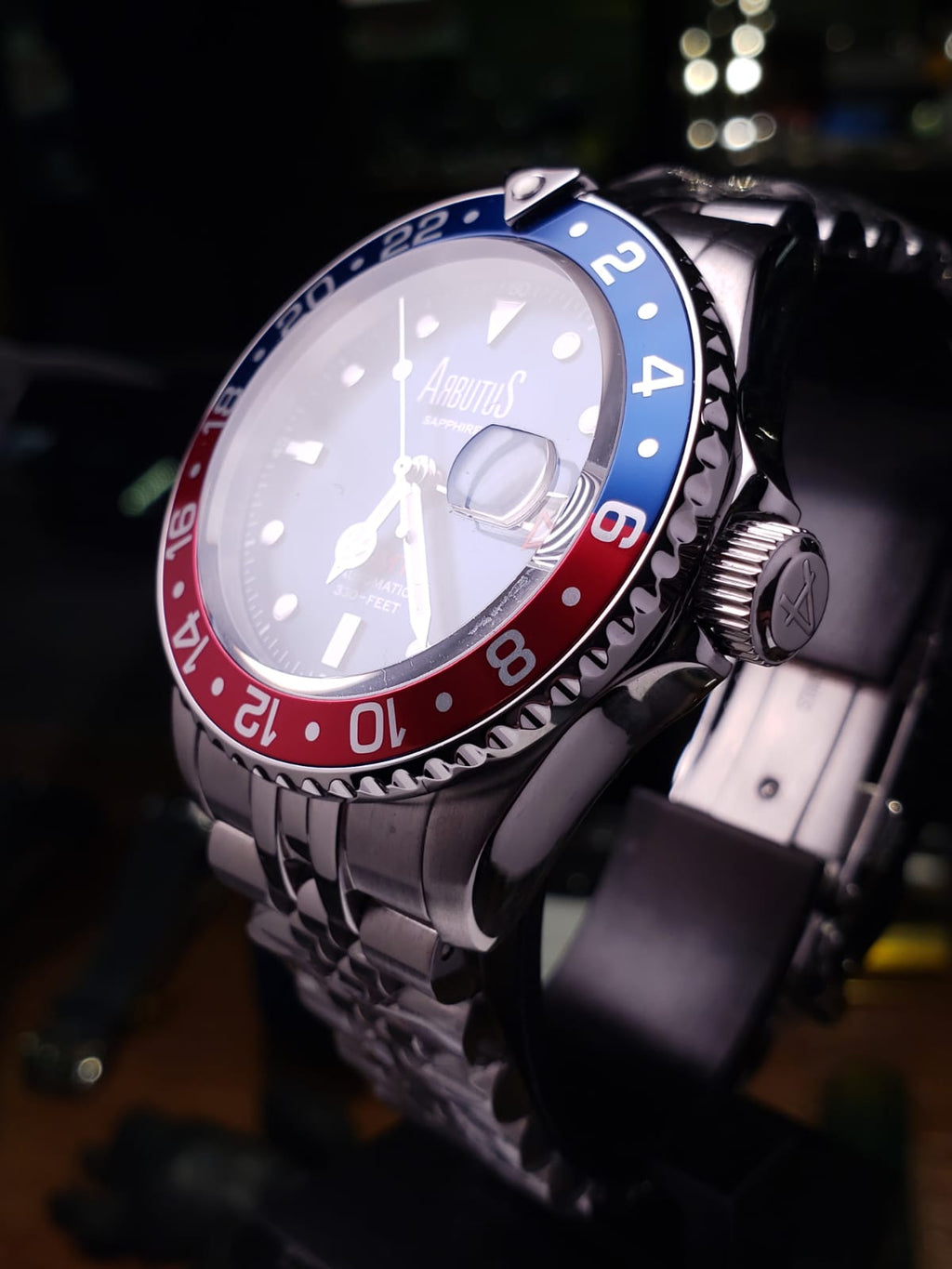 ARBUTUS GMT 機械錶