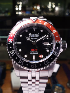 ARBUTUS GMT 機械錶
