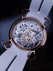 香港品牌 ACHI 透視機械錶