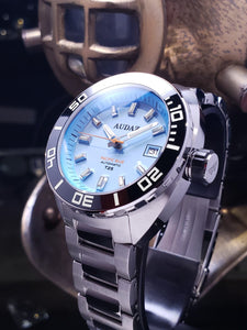Audaz潛水鋼王氣燈機械錶