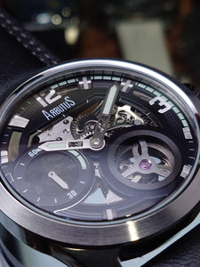 Arbutus 月份推介 $980 手動透視機械錶
