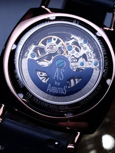 AS x Arbutus氣燈機械錶
