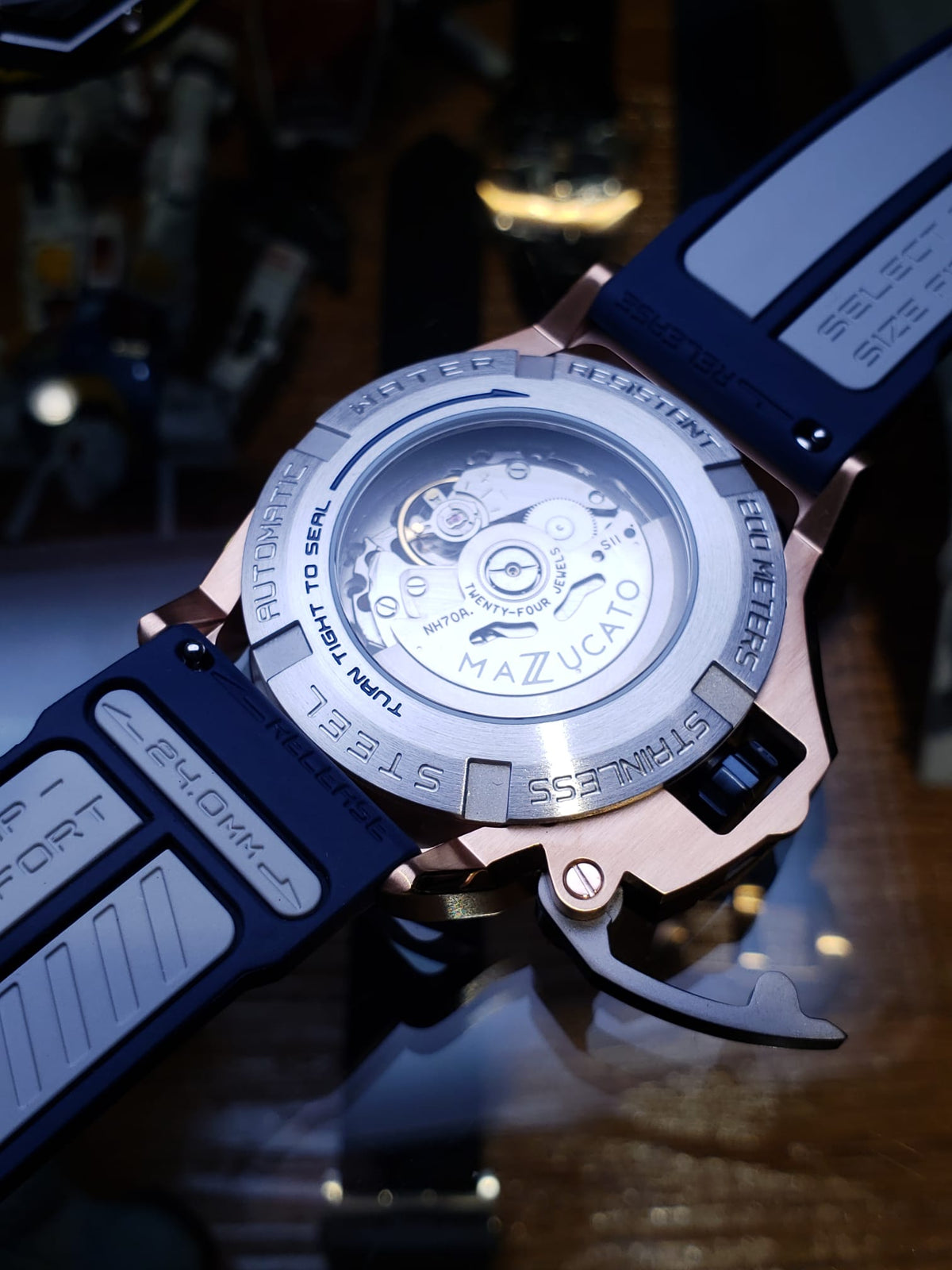 Mazzucato Rim Sub系列自動機械錶